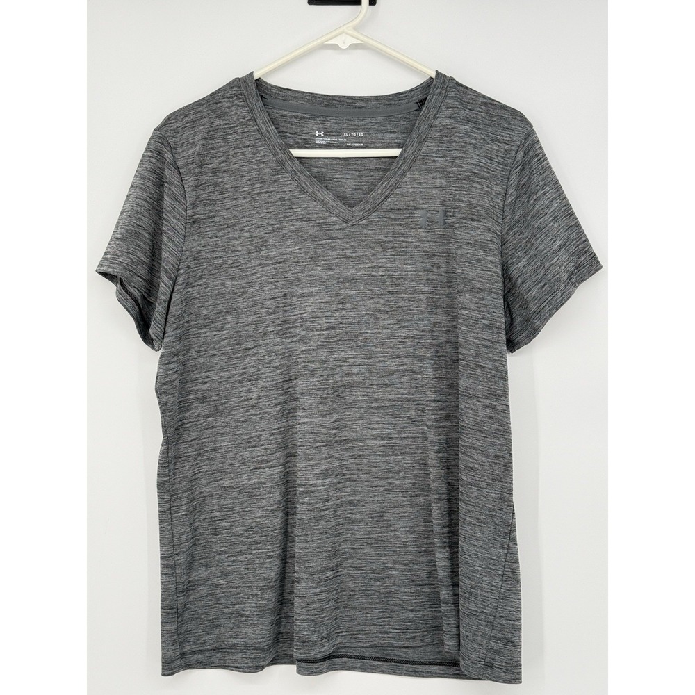 Under Armour Women's Short Sleeve Vneck Top XL
